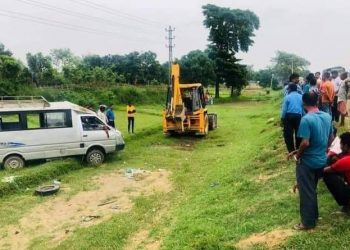 सप्तरीमा विङ्गर दुर्घटना हुँदा एक महिलाको मृ त्यु, १० यात्रु घाइते
