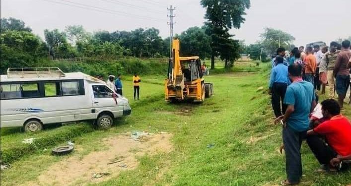सप्तरीमा विङ्गर दुर्घटना हुँदा एक महिलाको मृ त्यु, १० यात्रु घाइते