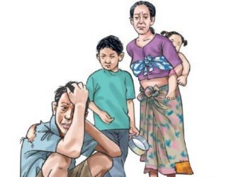 लघुवित्तले ऋण असुल्न घरमा ताला लगाएपछि…