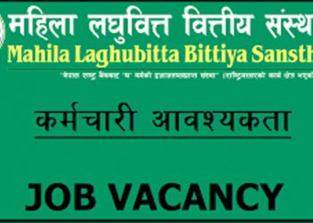 महिला लघुवित्तले माग्यो ठूलो संख्यामा कर्मचारी, एसइई उत्तिर्णलाई समेत अवसर (हेर्नुहोस भ्याकेन्सी नोटिस सहित)