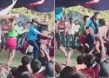 अर्केष्ट्रामा सई बर्दीमै नाचेपछि…