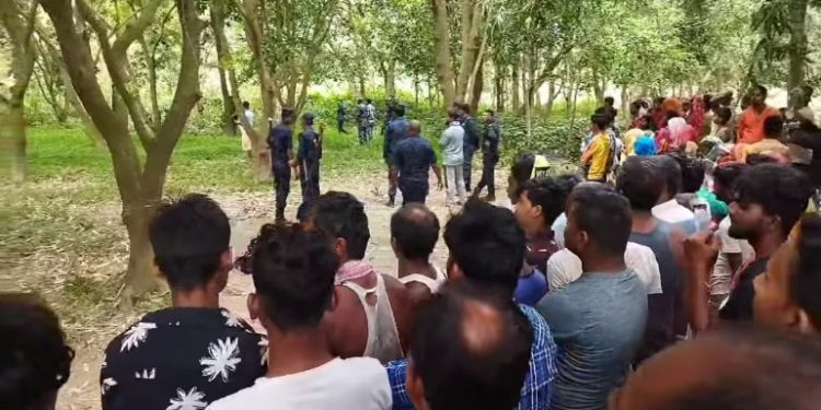 महोत्तरीमा घाँस काटन गएकी महिला मृ त फेला