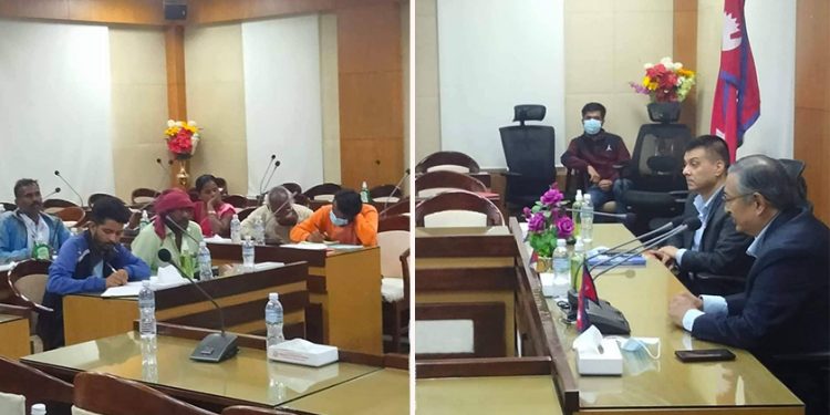 सरकार र मिटर ब्याज पीडितबीच ५ बुँदे सहमति