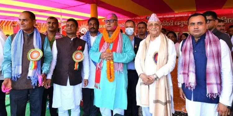 लोसपाका प्रमुख सचेतक अरगरिया एमाले प्रवेश