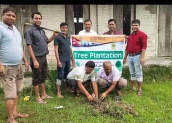 सिरहाको लहानलाई हराभरा बनाउन ल्यान्स क्लव अफ लहान फुलवारीको जोड