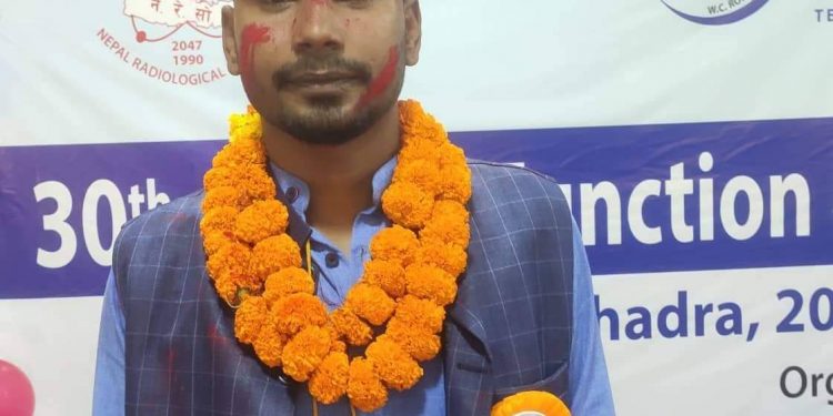 नेपाल रेडियोलोजिकल सोसाइटिको प्रेसिडेन्टमा संजय देव चयन