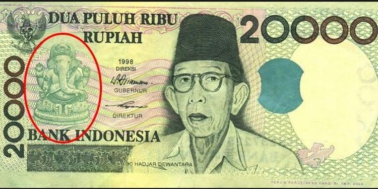 विश्वको सबैभन्दा बढी मुस्लिम भएको देशको नोटमा हिन्दु देवताको तस्बिर किन ?