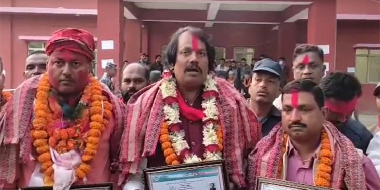 जितपछि सिके राउतले भने– “हरेक परिवारमा एक रोजगार”