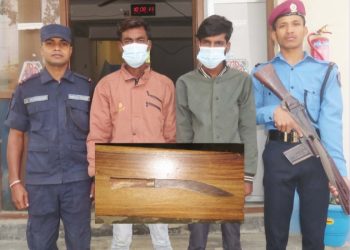 सिरहामा लक्ष्मीनियाँ हत्यामा संलग्न रहेको आरोपमा दुई युवक प क्राउ