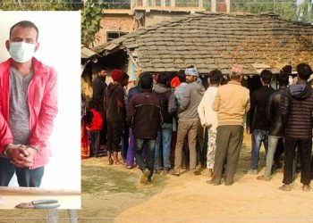 धनुषाको बटेश्वरमा बञ्चरो प्रहार गरि आफ्नै श्रीमतीको ह त्या