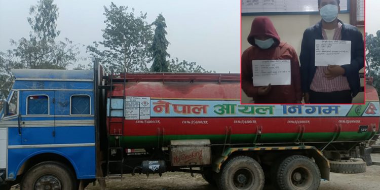 सप्तरीमा डिजेल बोकेको निगमको ट्यांकर चो री, चार दिनपछि फेला पर्दा ‘रित्तै’