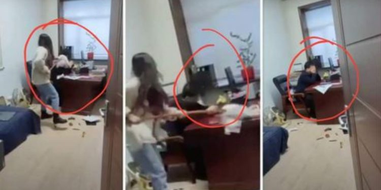 महिला कर्मचारीलाई हाकिमले मोबाईलमा अ श्लील म्यासेज पठाउदा अफिसमै रा मधुलाई