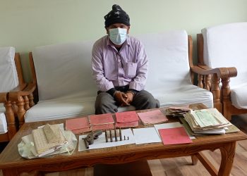 धनुषा : मिटरब्याजी साह पेस्तोल र गोलीसहित प क्राउ