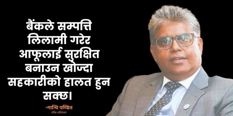 ऋणीलाई निचोरेरमात्र बैंक सुरक्षित हुँदैनन्