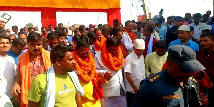 सिरहाको वरियारपट्टीमा क्याम्पस शिलान्याससँगै आजबाट विष्णुमहायज्ञ शुरु