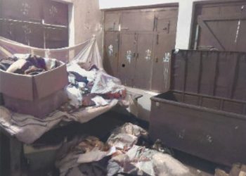 जनकपुरधामको कपिलेश्वर स्थित एक घरमा लाखौँको चो री