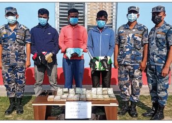 मधेस प्रदेश : सीमावर्ती क्षेत्रमा मुद्राको तस्करी बढ्दो, ३ जना प क्राउ