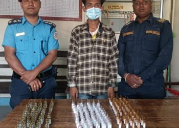 सप्तरीमा लागूऔषधसहित एकजना प क्राउ