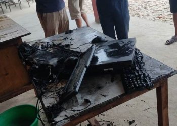 सर्लाही सीडीओ कार्यालयमा आगलागी, सेवा अवरुद्ध