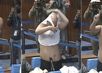 …त्यसपछि फुकाले अमरेशले संसदमै लुगा, अनि भयो हंगामा (भिडियोसहित)