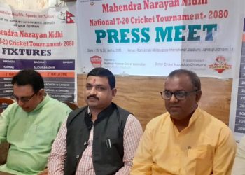 जनकपुरधाममा सोमबारदेखि महेन्द्रनारायण निधि टी–२० प्रतियोगिता हुँदै (खेलतालिका सहित)