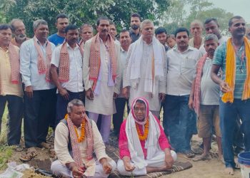 सप्तरीको बोदे बर्साईनको धनगदीमा बर्थिङ सेन्टरको शिलान्यास