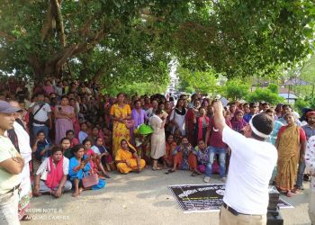 मणिराम ज्ञवालीको समर्थकद्वारा गाईघाटको जिवन बिकास लघुबित संस्थामा तो डफोड
