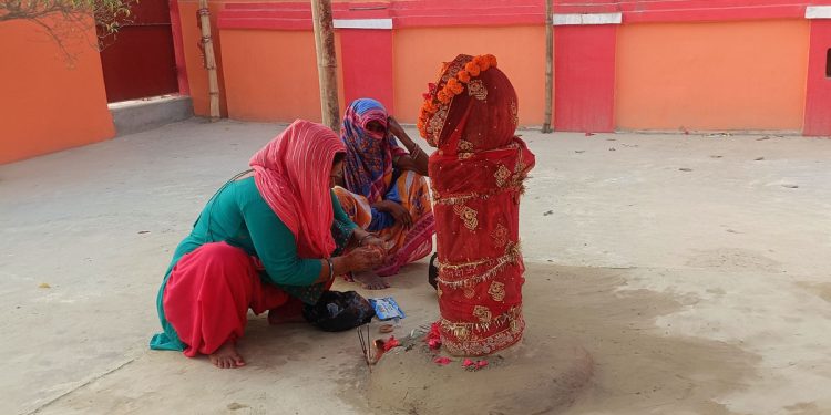 महोत्तरी जलेश्वरमा पाँच वर्षपछि संसारी माई महापूजा हुने