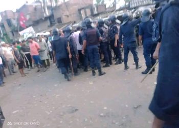 सर्लाहीमा मुस्लिम समुदायले मोहरम मनाइरहेका बेला दुई पक्षबीच झ ड्प, दर्जनौ राउण्ड अश्रुग्यास प्रहार