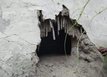 मधेस प्रदेश : घरको भित्ता फोरेर चो री