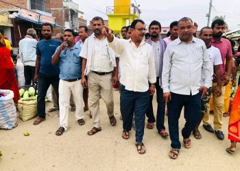 सिरहाको चोहर्वाको साप्ताहिक हाट बजार ब्यवस्थापन हुँदै