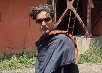 चलचित्र राजागंज यात्रामा संचारकर्मी घनश्याम मिश्र