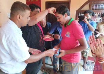 सप्तरीको तिलाठी कोईलाडीमा विभिन्न पार्टी परित्याग गर्दै सयौं जना नेताकार्यकर्ता जनमतमा प्रवेश