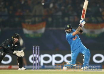 विश्वकप क्रिकेट : भारतले न्युजिल्याण्डलाई ४ विकेटले पराजित गरेपछि न्युजिल्याण्डको अपराजित यात्रामा लाग्यो पूर्णविराम