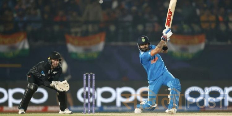 विश्वकप क्रिकेट : भारतले न्युजिल्याण्डलाई ४ विकेटले पराजित गरेपछि न्युजिल्याण्डको अपराजित यात्रामा लाग्यो पूर्णविराम