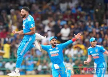 विश्वकप क्रिकेट : भारतको अपराजित यात्रा जारी,भारतद्वारा श्रीलंका ३०२ रनको विशाल अन्तरले पराजित