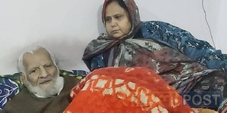 १०३ वर्षीय पुरुषले ४९ वर्षीय महिला संग गरे विवाह