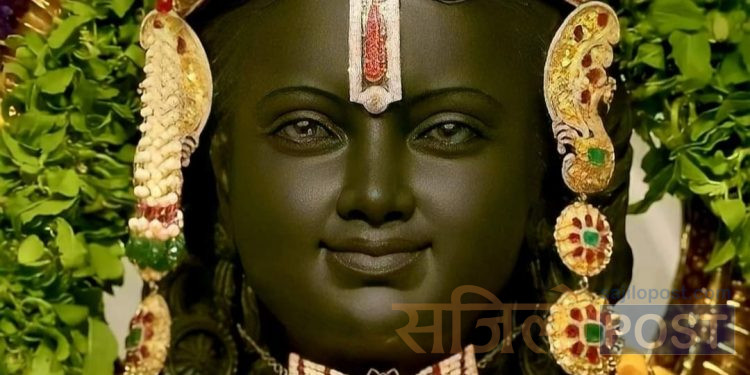 भारतको अयोध्यामा राम मन्दिरको प्राण प्रतिष्ठा सम्पन्न