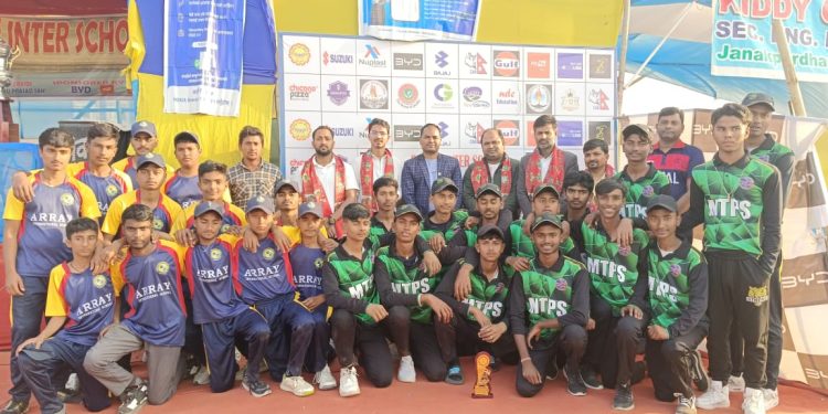 बिवाईडी(BYD) दोस्रो इन्टर स्कुल टी–२० क्रिकेट : क्वाटरफाइनल खेलमा गोगल प्रसाद मा.वि. र मदर टेरेशा पब्लिक स्कुल विजय