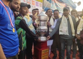 बिवाईडी(BYD) दोस्रो इन्टर स्कुल टी–२० क्रिकेट प्रतियोगिताको ट्रफी मदर टेरेसा स्कुलले जित्यो