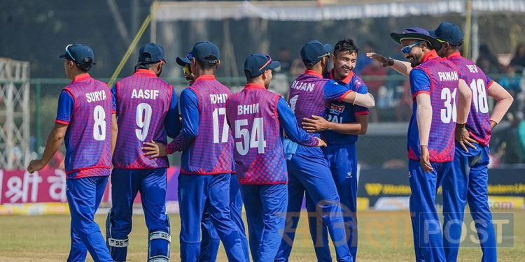 नेपालद्वारा क्यानडालाई ४ विकेटले पराजित