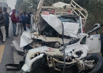 मधेश प्रदेश : बुलेरो र ट्रक ठोक्किँदा दुई जनाको मृत्यु, तीन घाइते