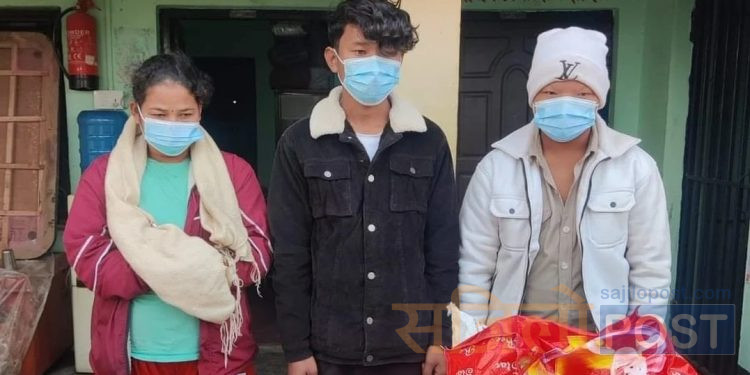मधेश प्रदेश :लागू औषध गाँजासहित तीन जना पक्राउ