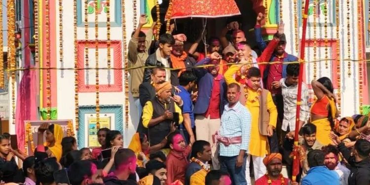 पन्ध्र दिवसीय मिथिला माध्यमिक परिक्रमा आजदेखि धनुषाको कौचरीबाट विधिवत सुरु