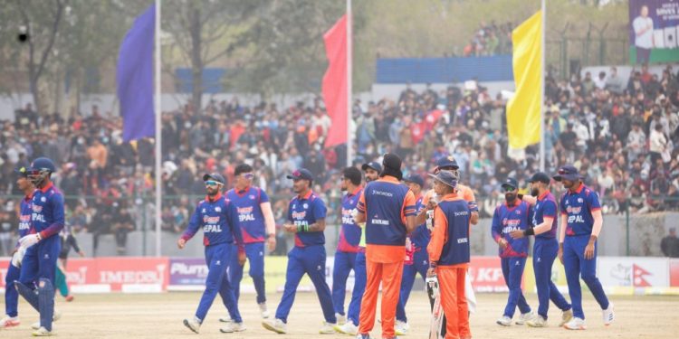 नेपालद्वारा नेदरल्यान्ड् ६ विकेटले पराजित