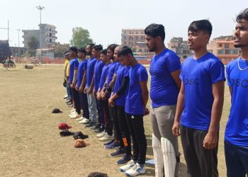 टाटा पेन्टस दोस्रो अन्तर कलेज क्रिकेट च्यम्पियनसिप २०८० : याज्ञवल्क्य संस्कृत कॉलेजलाई पराजित गर्दै धनुषा साईन्स कॉलेज सेमिफाइनलमा प्रवेश