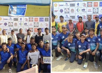 टाटा पेन्टस दोस्रो अन्तर कलेज क्रिकेट च्यम्पियनसिप २०८० : मोनास्टिक कॉलेज र मोडेल मल्टीपल कॉलेज विजय
