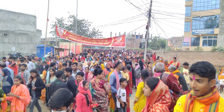 जनकपुरधाम अन्तगृह परिक्रमा (फोटो फिचर)