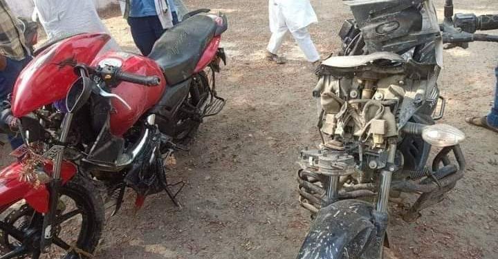 मधेश प्रदेश : दुई वटा मोटरसाईकल एक आपसमा ठोक्किएर १ युककको मृत्यु