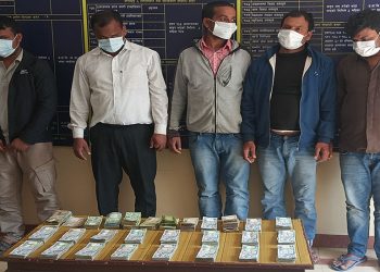 मधेश प्रदेश : हुण्डी कारोबारमा संलग्न रहेको आरोपमा २१ लाख नगदसहित पाँच जना पक्राउ